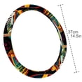 thumbnail image 4 of Musical Instrument 14.5 Inch Printing PVC Leather Steering Wheel Cover Auto Accessories, 4 of 6