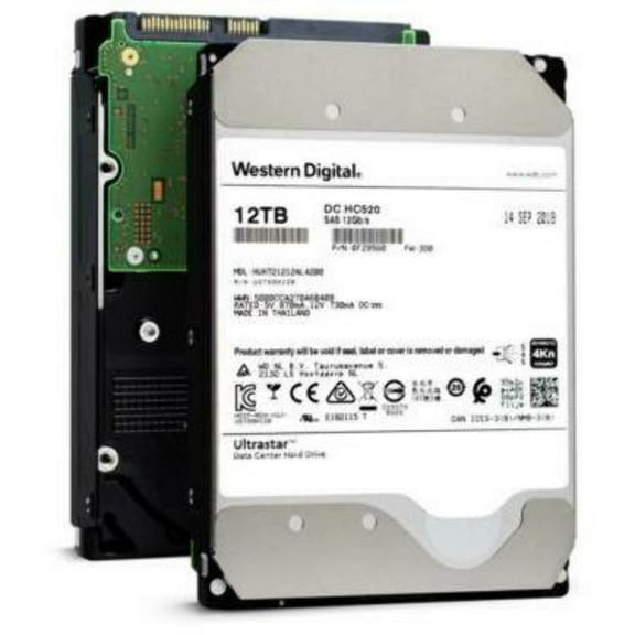 WD Ultrastar DC HC520 | HUH721212AL4200 (0F29560) | 12TB 7200 RPM 4Kn SAS 12Gb/s 70090984092 Disco