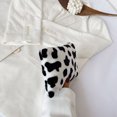thumbnail image 1 of Bolsa Monederos de felpa moda vaca cebra patrón mujeres Mini cartera tarjetero embrague Sywqhk Para Estrenar, 1 of 9