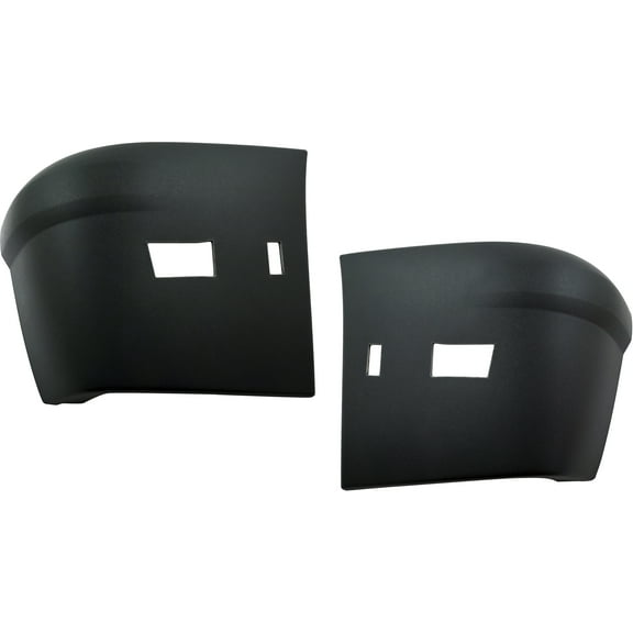 For 2010-2013 Transit Connect Bumper End Rear Plastic SET PAIR