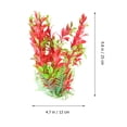 thumbnail image 2 of LOLIPPYY Water Grass 1Pcs Red Plastic for Aquarium and Home, 2 of 7