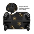 thumbnail image 6 of Uemuo Christmas Gold Deers1 Printed Washable Luggage Cover - Fashion Suitcase Protector Fits 18-32 Inch Luggage -Small, 6 of 9