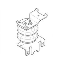 Rear Air Lift Leveling Kit - Compatible with 2004 - 2015 Nissan TITAN 5.6L V8 2005 2006 2007 2008 2009 2010 2011 2012 2013 2014