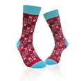 thumbnail image 4 of Hugs and Kisses (xoxo) Love Patterned Office Socks, 4 of 10