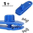 thumbnail image 1 of DPTALR Reusable Tent Tarp Tarpaulin Clip Clamp Buckle Camping Tool Heavy Duty Sale, 1 of 2