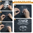 thumbnail image 2 of Ice Cream Cone Holder,4 Holes Acrylic Cone Display Stand Waffle, 2 of 5
