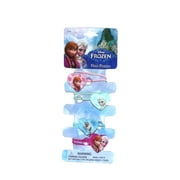 Disney's Frozen Elastic Ponytail Holders Featuring Anna, Elsa, and Olaf Charms, 4 count