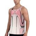 thumbnail image 2 of Fuzoiu High Heel Shoes Butterfly Print Men's Workout Tank Tops,Sleeveless Gym Shirt Quick Dry,Fitness Bodybuilding T-Shirt,Muscle Athletic Workout Tee-4X-Large, 2 of 7