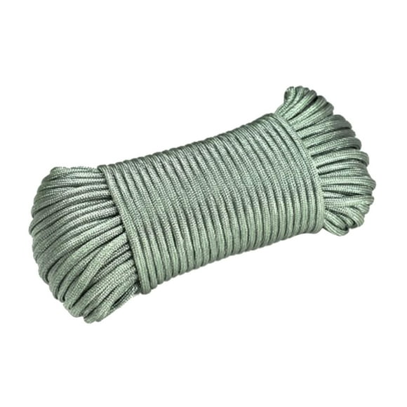 jinwen 100 Type III 650-4mm Nylon Rope - Camping Rope Hiking Fishing Survival Boy Scout Olive green