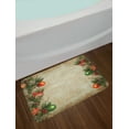 thumbnail image 2 of Christmas Bath Mat, Christmas Celebration in the Old Days Theme Antique Vintage Design Framework, Plush Bathroom Decor Mat with Non Slip Backing, 29.5" X 17.5", Multicolor, by Ambesonne, 2 of 2