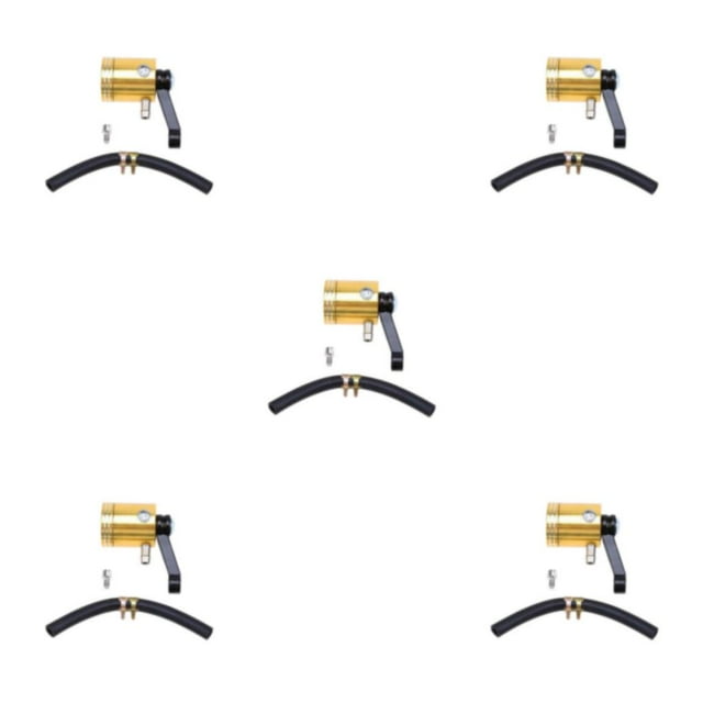 Langgg Fluid Reservoir For Airbrush Set - Convenient And Long-lasting Universal Clutches Oil Fluid gold 5Set