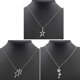 thumbnail image 2 of B Collar de estrella de cinco puntas Collar con incrustaciones de diamantes de temperamento simple para estudiantes, 2 of 5