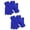 Blue * 2, variant on Gustave 4 Pairs Unisex Half Finger Gloves Winter Stretchy Knit Fingerless Gloves Warm Glove for Women and Men