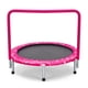 thumbnail image 2 of Costway Cama Elástica Plegable 92 cm para Niños Mini Trampolín con Cobertura Acolchada de Seguridad para Interior y Exterior Rosa, 2 of 10