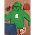 thumbnail image 3 of Ghost Party Invitation Hoodie Juniors -Image by Shutterstock,  Large, 3 of 4