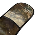 thumbnail image 4 of Yayeee Double Oven Mitt Kitchen Heat Resistant Baking 35" x7" Quilted Glove, Snow Mountains, 4 of 6