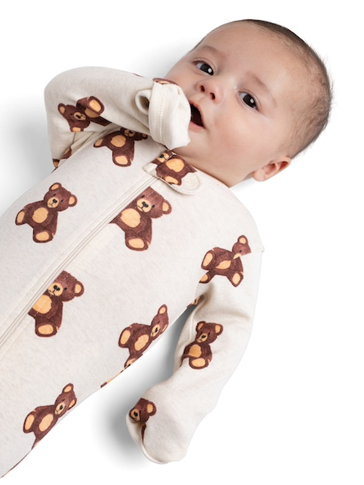 M+A by Monica + Andy, Organic Cotton One-Piece Coverall, Sizes Newborn - 18-24 Months