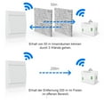 thumbnail image 4 of Control de iluminación sin esfuerzo para un futuro sin cables Interruptor de pared y receptor inalámbricos sin batería, 4 of 5