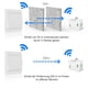 thumbnail image 4 of Sistema de interruptor inalámbrico, interruptor de pared inalámbrico sin batería, receptor inalámbrico, interruptor de luz, 4 of 5