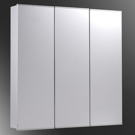 Ketcham 48W x 30H-in. Tri-View Recessed Medicine Cabinet
