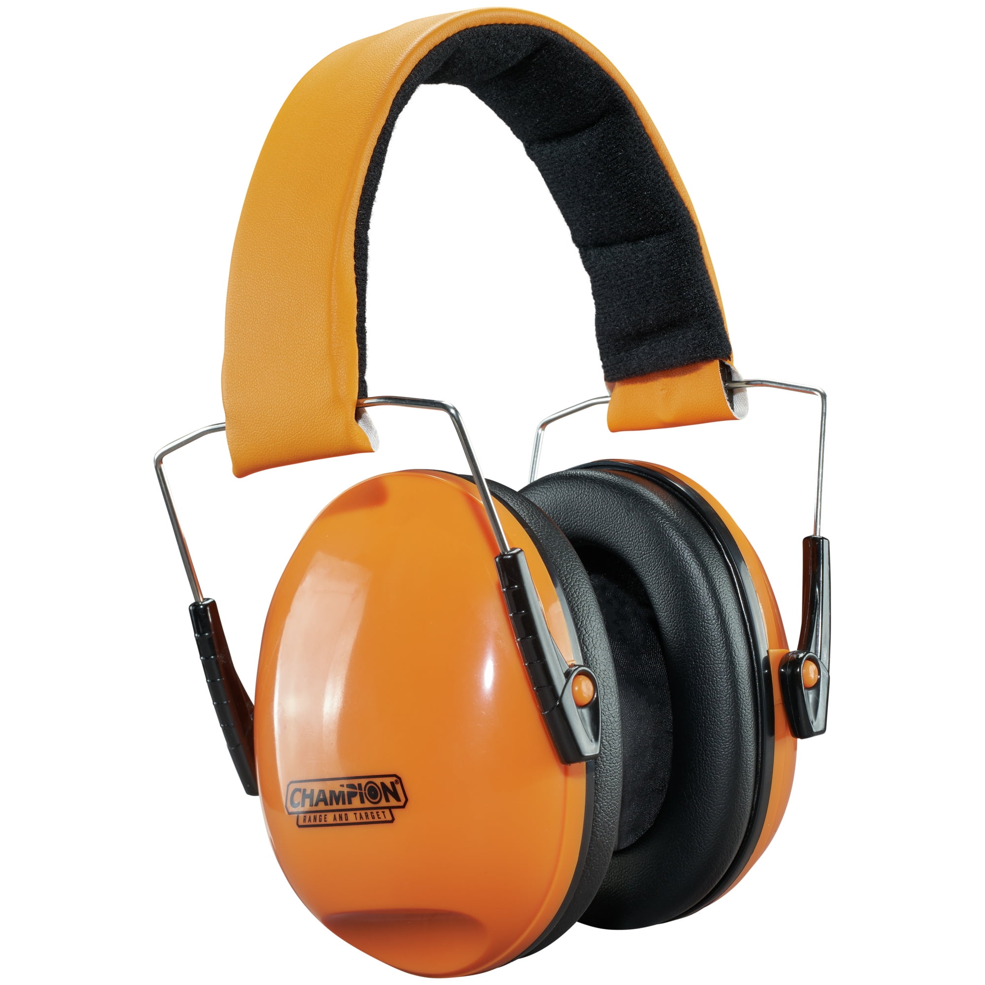 Champion Range and Target Small Frame Passive Ear Muffs, 21DB, Orange