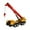 red, variant on Bunblic 1:50 Scale Crane Truck Vehicle Engineering Car Birthday Gift Realistic Educational Alloy for Ages 3+ Boys Girls Kids Children blue
