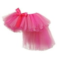 thumbnail image 5 of Godom Girls Sequin Tutu Dress 1T-8T Layered Mesh Elastic Waist Skirt Party Birthday Cake Outfit,Pink, 5 of 6