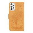 thumbnail image 3 of Feishell Wallet Phone Case for Samsung Galaxy A23 4G,for Women Men,Butterfly & Rose Embossed PU Leather Magnetic Clasp Flip Stand Card Slots Shockproof Ultra Thin Protective Cover,Yellow, 3 of 8