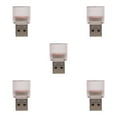 thumbnail image 3 of maskred Veilleuse USB Étoile Mini Ciel Romantique Étoilé Flexible pour Fête Rouge USB Coloré LED 5Set, 3 of 6