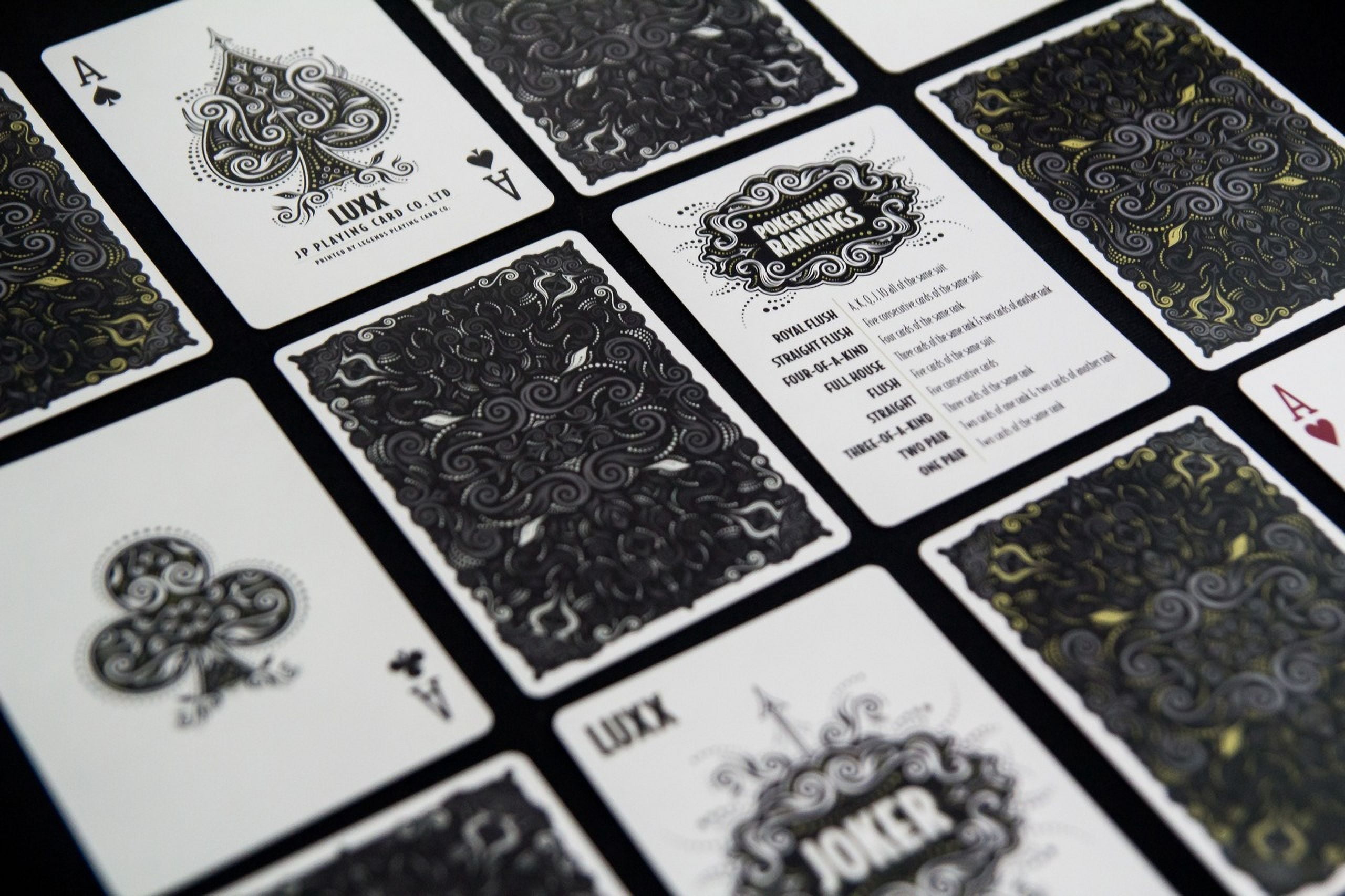 LUXX Playing Cards: Shadow Edition Gold, Second Edition by Randy Butterfield