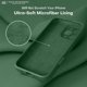 thumbnail image 5 of Funda de Silicona Premium, Forro de Microfibra Suave, para iPhone 16 Pro de 6.3 Pulgadas, Verde, 5 of 7