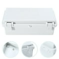 TUIBELYN Waterproof ABS Outdoor Electrical Junction Box with Lock