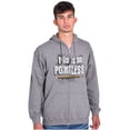 thumbnail image 5 of Funny This is so Pointless Joke Zip Up Hoodie Men's Women's Brisco Brands S, 5 of 6
