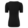 thumbnail image 7 of Sngxgn T Shirts Women Cute Graphic Shirt Fall Tees Tops(Black,XL), 7 of 7