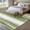 Green, variant on Area Rug for Living Room, Sage Green Ombre Non-Slip Indoor Large Carpet for Bedroom/Dining Room, Modern Abstract Art Farmhouse Washable Low-Profile Rectangle Floor Runner Rugs - 4 x 6 Ft