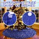 thumbnail image 1 of onlyliua Ofertas Del Día Liquidación Prime Sin Adornos Navideño Brillante para Unvestido de Árbol de Lentejuelas Doradas 48 Pulgadas, 1 of 3