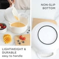 thumbnail image 6 of Cook with Color Mixing Bowls - 4 Piece Nesting Plastic Mixing Bowl Set with Pour Spouts and Handles, 6 of 10