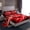 Red, variant on Castle Fairy Blue Car Boy Twin Sheet Sets,Extreme Sport Bedding
