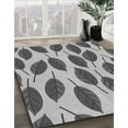 thumbnail image 3 of Ahgly Company Machine Washable Indoor Rectangle Transitional Silver Gray Area Rugs, 7' x 10', 3 of 7