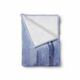 thumbnail image 2 of Urban Soft Flannel Fleece Throw Blanket, Czech Republic Prague Streets in Foggy Morning on Old Bridge, Cozy Plush for Indoor and Outdoor Use, 60" x 80", Purplegrey, by Ambesonne, 2 of 6