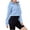Light Blue, variant on Crop Jacket with Hood, Womens 2025 Full-zip Hooded Sweatshirt Jacket Casual Solid Workout Sports Short Coat Outwear (Medium, Navy)