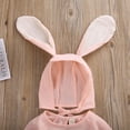 thumbnail image 4 of Newborn Baby Girls Clothes Romper Jumpsuit Bodysuit+Rabbit Ear Hat Outfits, 4 of 6