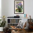 thumbnail image 4 of Art.com Flowers in the Window Art Print by Mary Cassatt, Brown Frame Wall Art, 32" x 44", 4 of 5