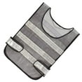 thumbnail image 2 of LABSERRON 1Set Reflective Vest for High Visibility Activities Adjustable Mesh in White Color, 2 of 5