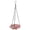 D001- Pink, variant on Outdoor Wild Bird Feeder, Small Bird Feeder, Bird Feeding Station for Outdoors, Bird Seed Catcher Tray, Purple 18X9X1.5 in 1Pc Weather-Resistant Hanging Unit, Supports Hummingbird