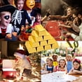 thumbnail image 2 of UnicoPak - Paquete de 90 cajas de regalo de barra dorada para fiestas de caza del tesoro, monedas de chocolate, dulces para casino pirata, cumplea&ntilde;os, regalos de dinero, fiesta tem&aacu, 2 of 9