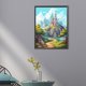 thumbnail image 5 of Pintura de diamante 5D DIY Taladro redondo completo Castillo de jardín Decoración del hogar (sz4536) JShteea El nuevo, 5 of 9