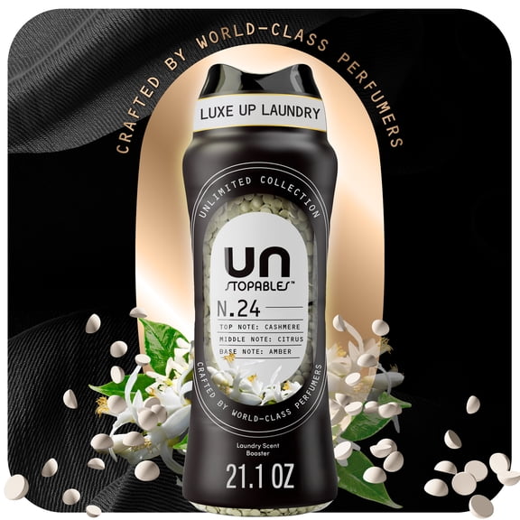 Downy Laundry Scent Beads, Unstopables Unlimited Collection, In-Wash Scent Booster, N.24 Scent, 21.1 oz