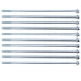 thumbnail image 1 of Half 10 Pcs Half Thread Bolt Fine Thread Carbon Steel Sturdy Lengthened Hex Half Tooth Bolts, 1 of 7
