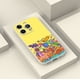 thumbnail image 4 of Proteja su iPhone con esta divertida funda para teléfono plateada mate de doble capa con dibujos animados, 4 of 4